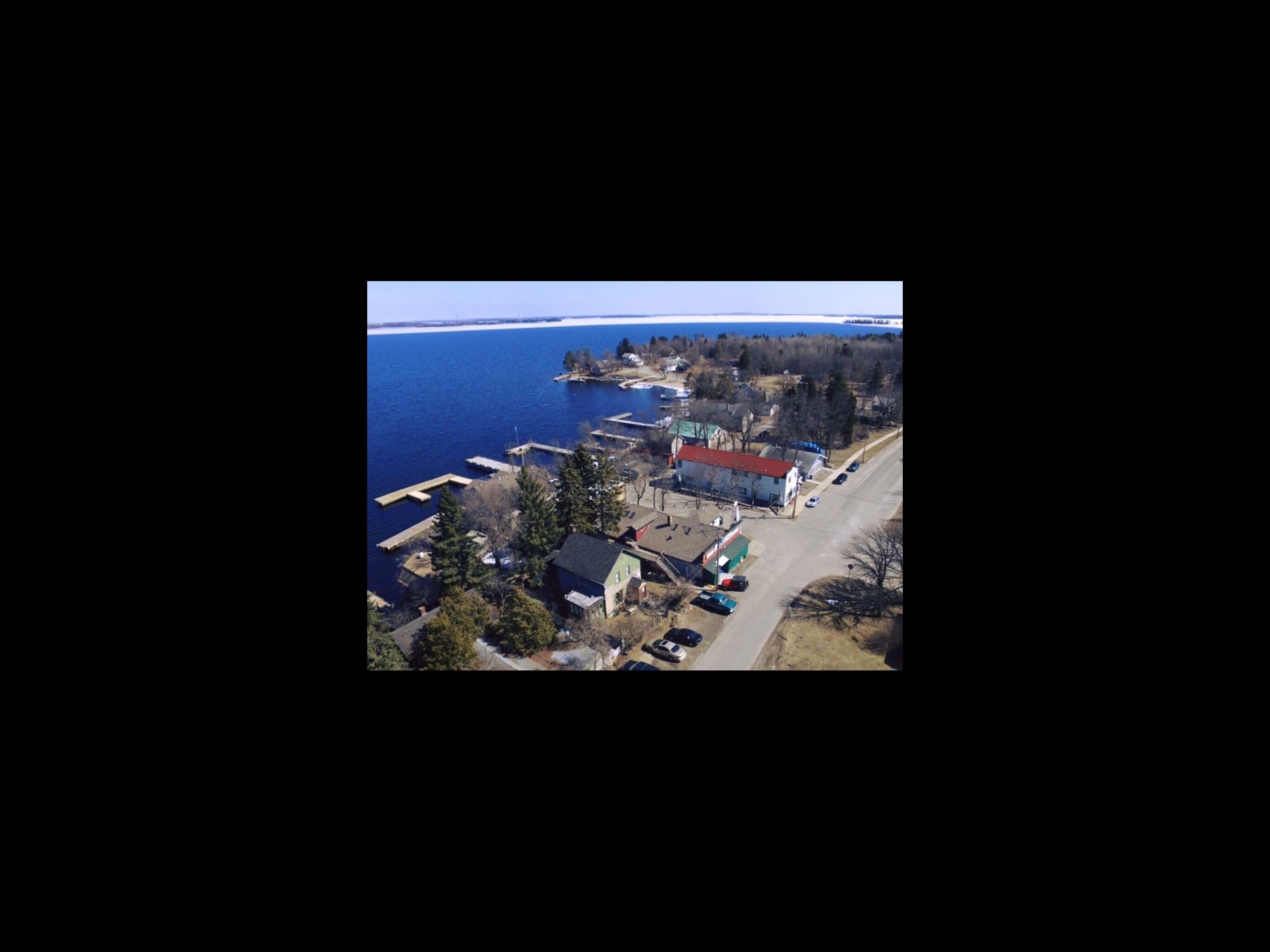 On the water in the Historic Heart of Ranier, Minnesota