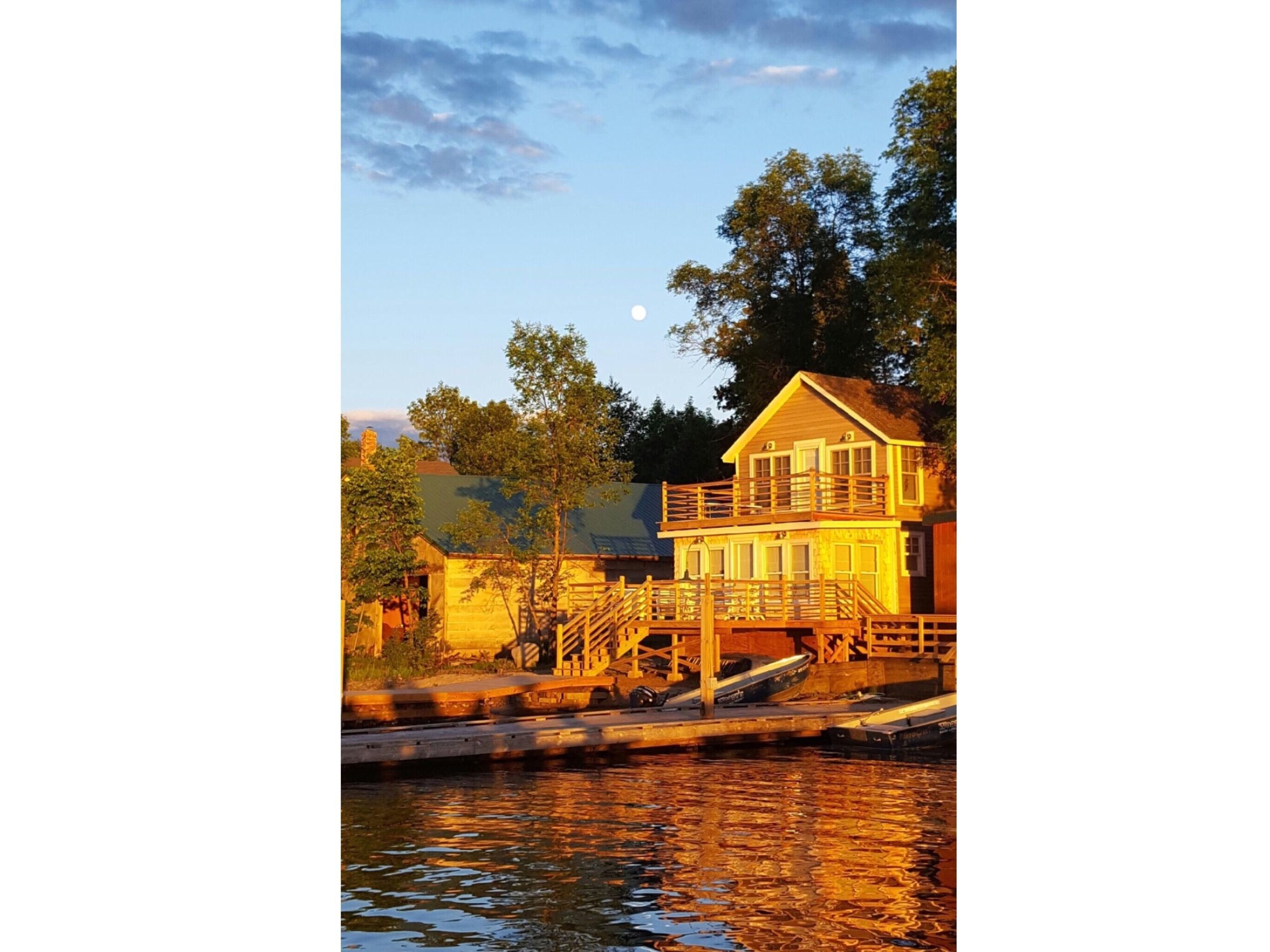 On the water in the Historic Heart of Ranier, Minnesota
