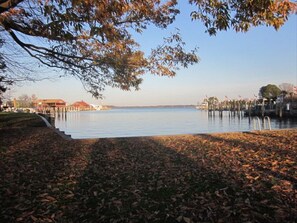 Town Park and harbor view 1/2 block from house. Farmer's market in park on Sat. 