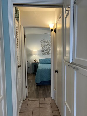 1 bedroom, iron/ironing board, travel cot, free WiFi