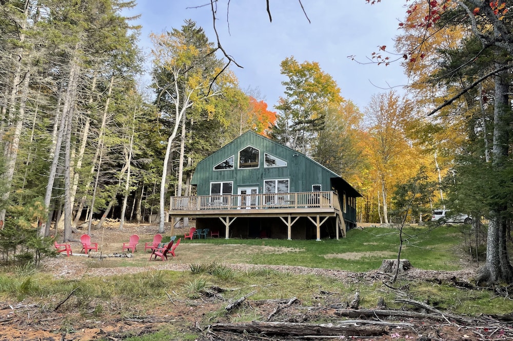 Year Round Waterfront Cabin On Moosehead Lake