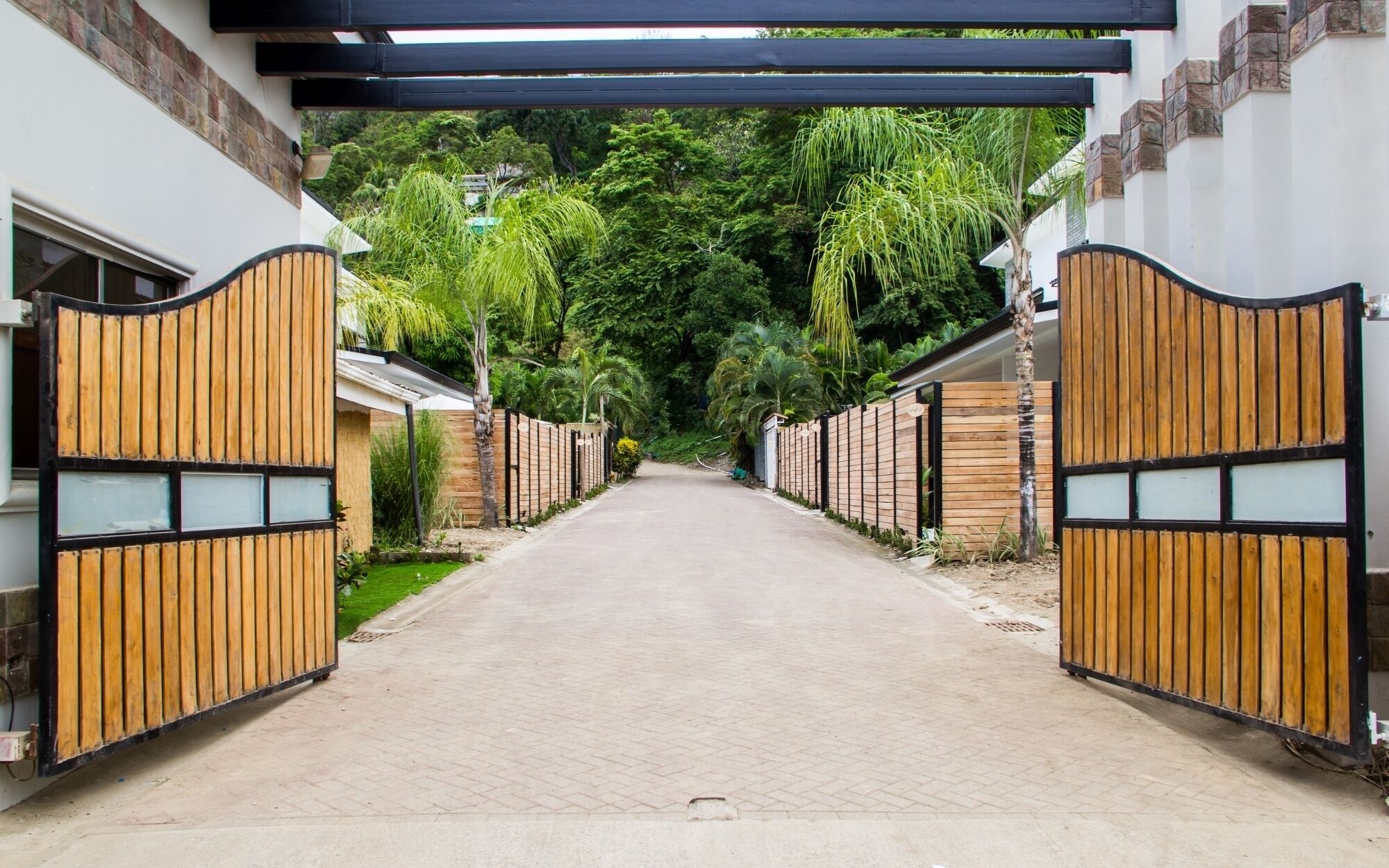 Enceinte de l’hébergement