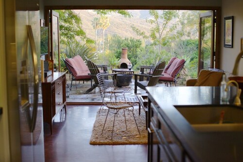 A modern rustic retreat