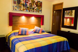 1 間睡房、熨斗/熨衫板、免費 Wi-Fi、床單