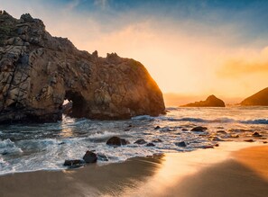 Beach nearby