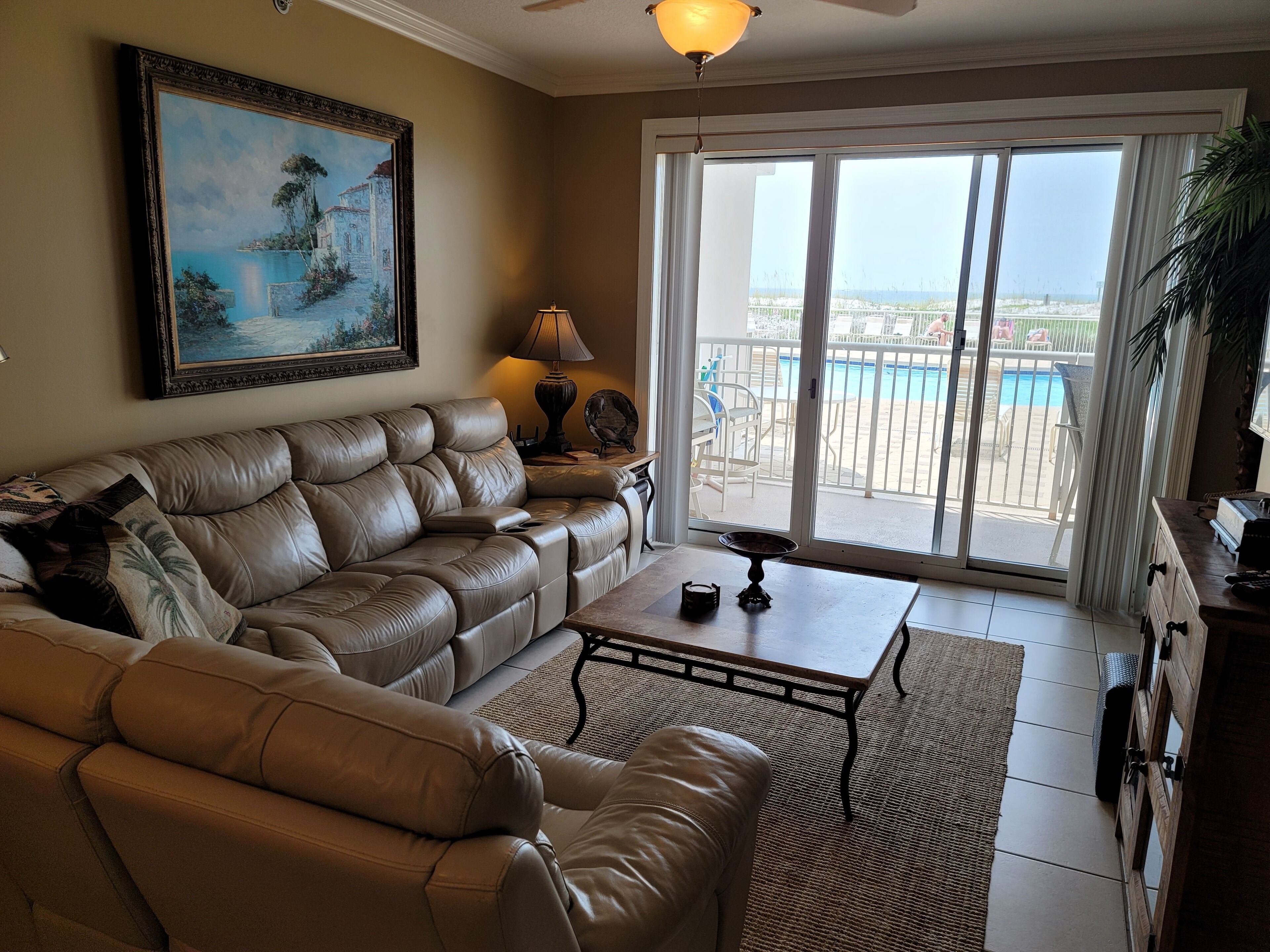 Stunning Beach Front Condo, 1st Floor Walk in Walk out. Summer Place 104
