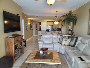 Smart TV, video games, DVD player, books
