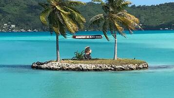 Am Strand, Strandtücher