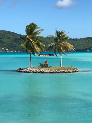 Am Strand, Strandtücher