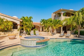 Pool - Tropical Hacienda Style Mexican Villa in Secure Gated Community  (san jose del cabo)
