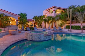 Pool - Tropical Hacienda Style Mexican Villa in Secure Gated Community  (san jose del cabo)
