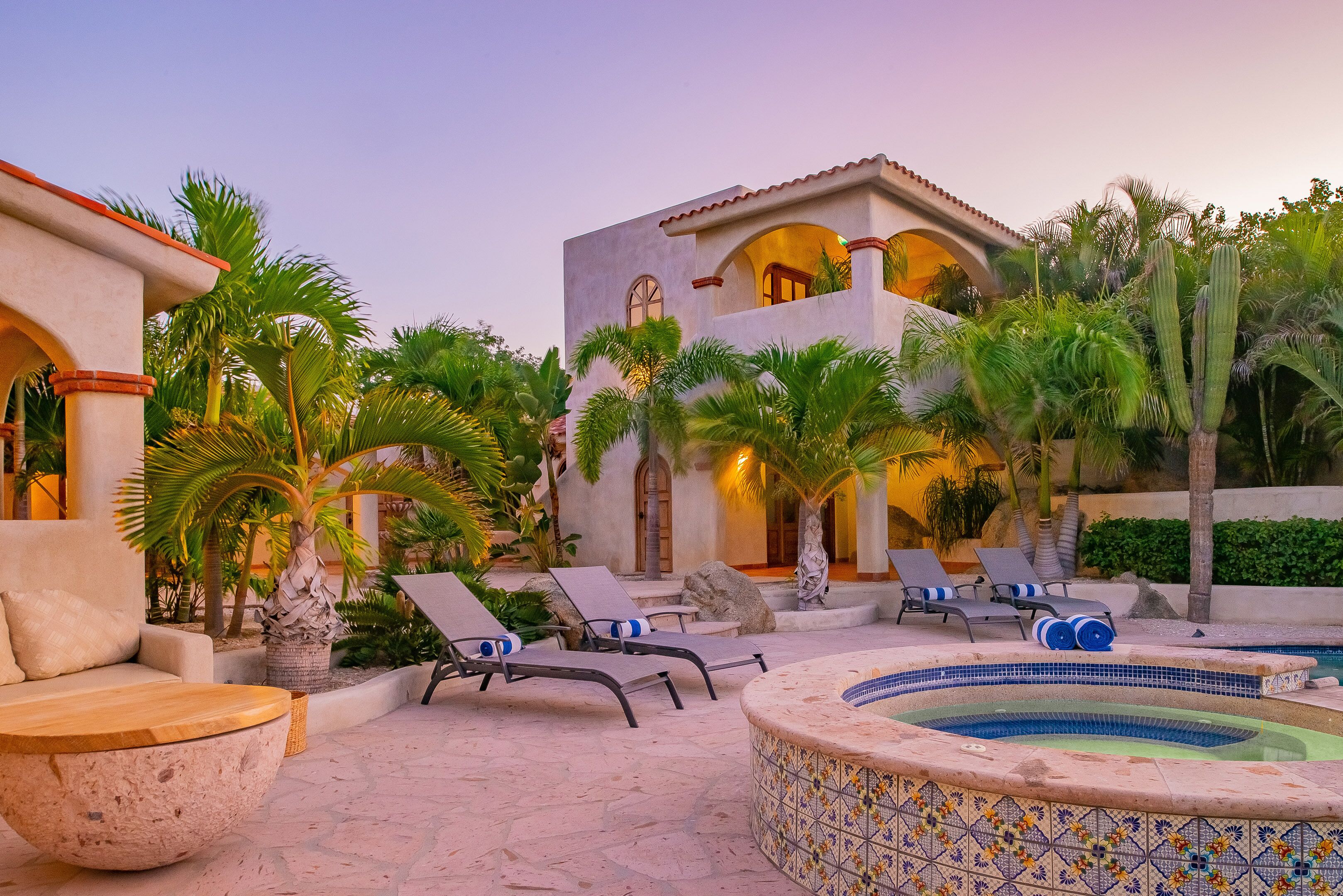 Tropical Hacienda Style Mexican Villa in Secure Gated Community