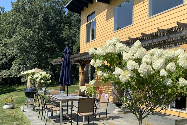 Patio accessible from dining/kitchen