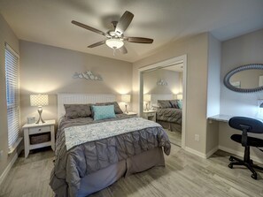 3 bedrooms, desk, iron/ironing board, free WiFi
