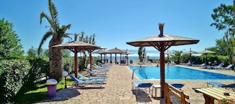 Jolie maison prĂšs de la plage, sur l'Ăźle de Corfou