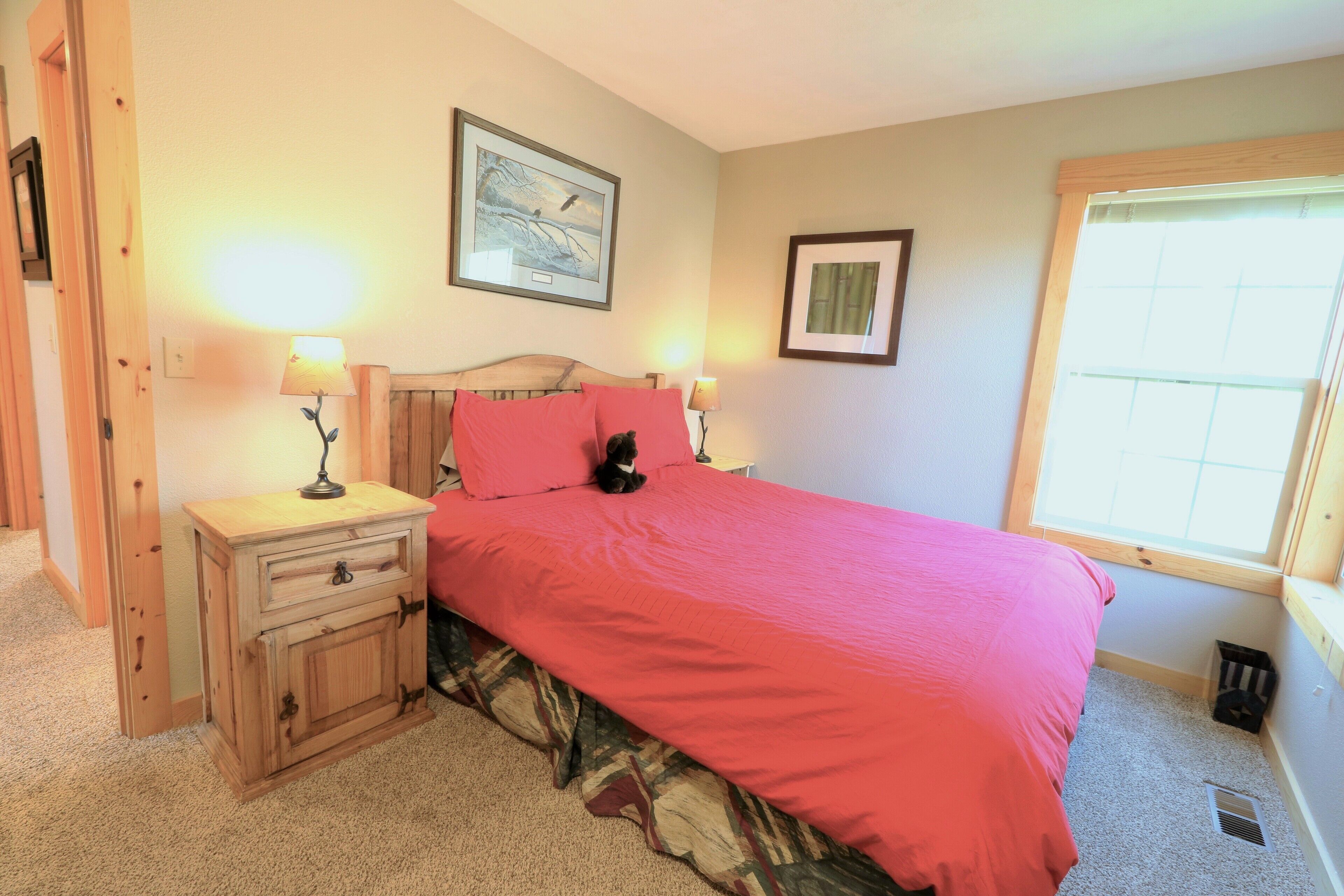 You've found it!  Bright, pet free, on golf course, Fast WiFi, EV charger