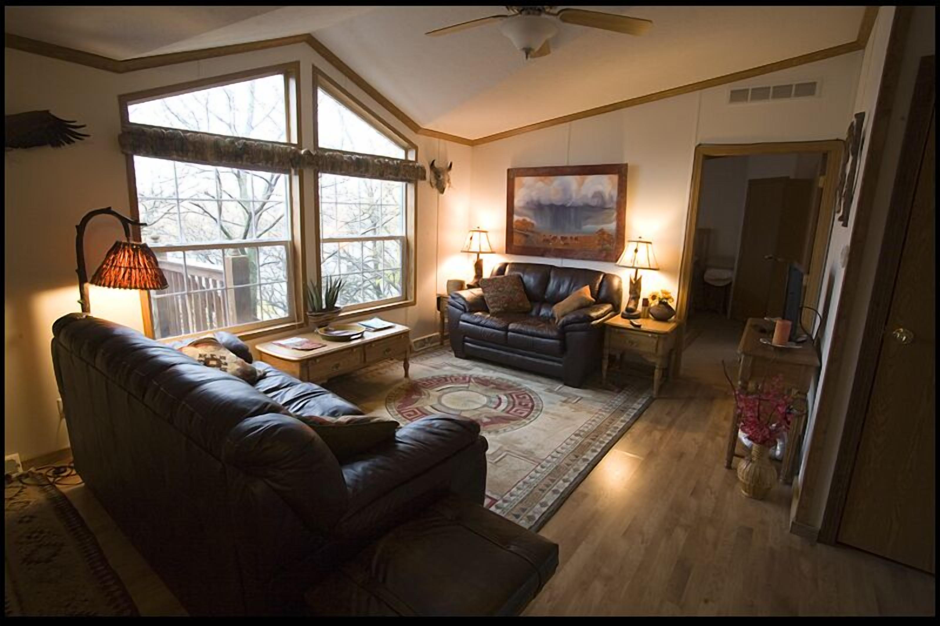 Woodward Cabin #2 with boat house