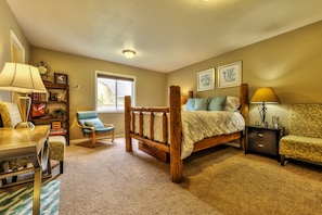 4 bedrooms, iron/ironing board, travel cot, WiFi