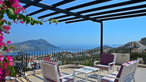 Villa, 4 Bedrooms, Private Pool | Balcony view - Villa Batum (Kas)