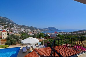 Vila, 4 quartos, piscina particular | Vista do quarto