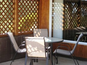 Outdoor dining