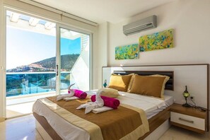 Villa, 4 Bedrooms, Private Pool | 4 bedrooms, premium bedding, bed sheets