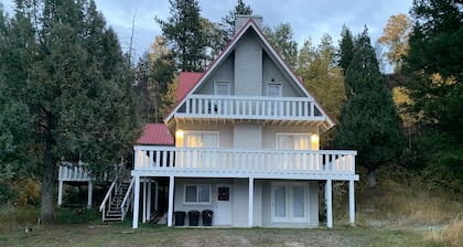 Beau lieu de vacances en famille dans les montagnes