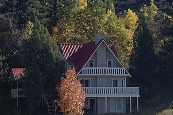 Our beautiful home in the mountains!  This is where happiness and fun begins!