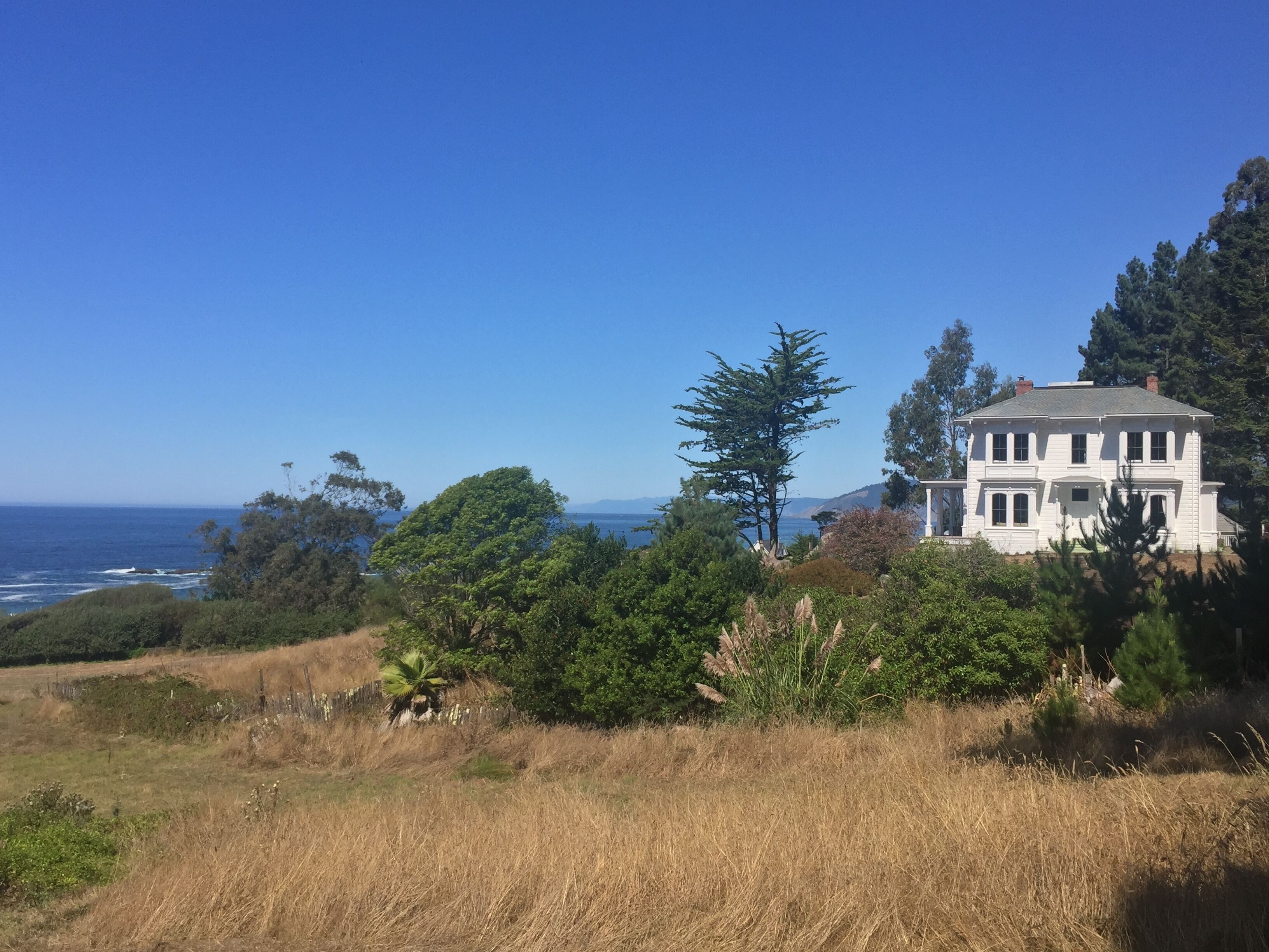 Stunning 7 Bedroom Oceanfront Victorian Home and Barns On 22 Private Acres