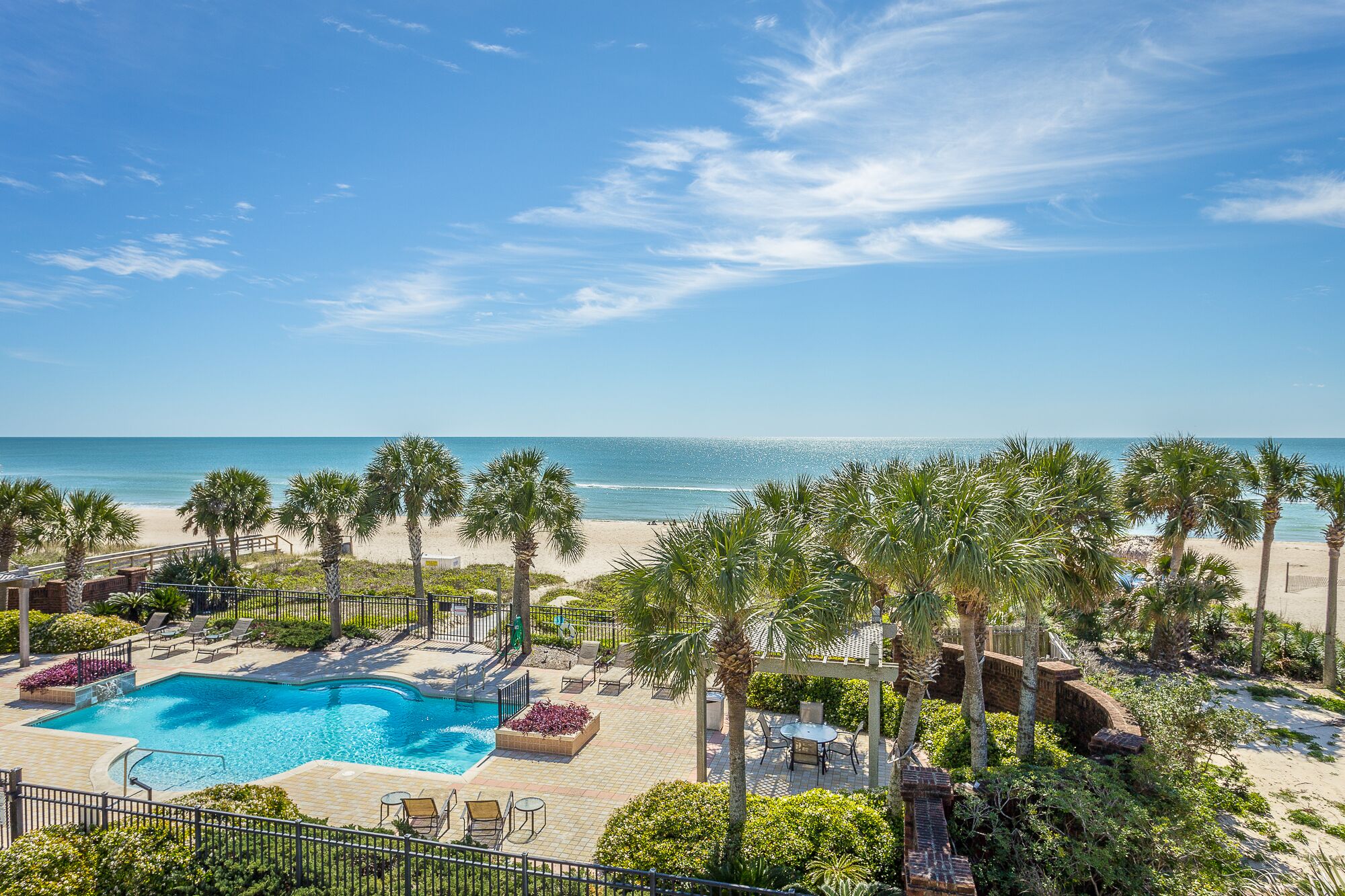 Beachfront with Pool
