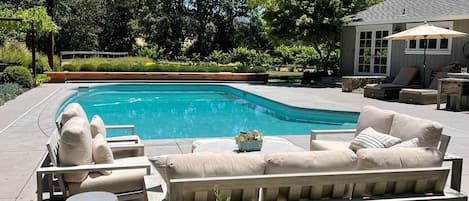 Piscine chauffée