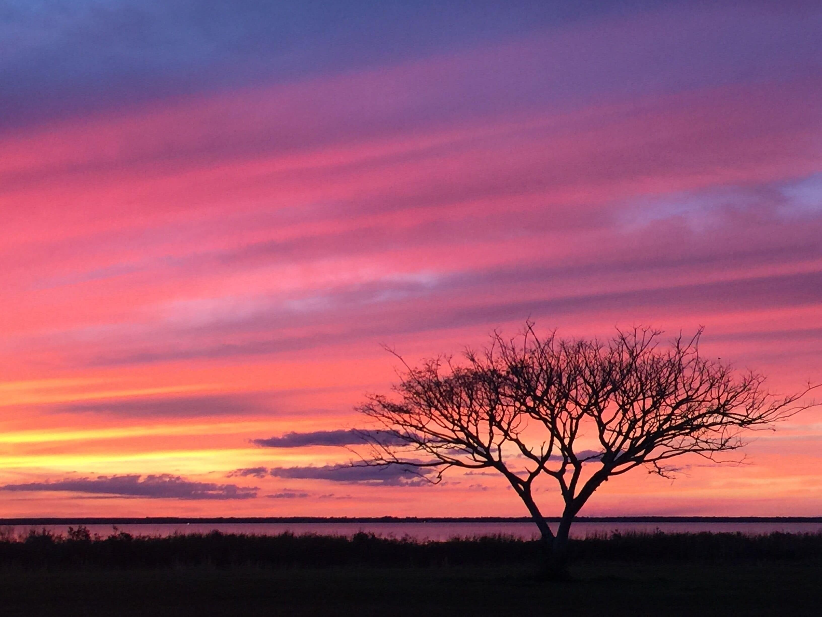 Beautiful sunsets out your front door!