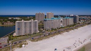 Exterior - AWESOME GULF AND BEACH VIEWS! Gorgeous 3 BR/2BA Unit, Large Balcony (Miramar Beach)