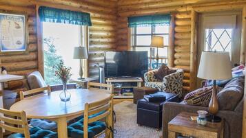 Téléviseur connecté, lecteur de DVD, livres