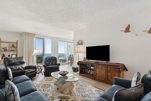 Smart TV, DVD player, books