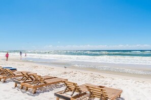 On the beach
