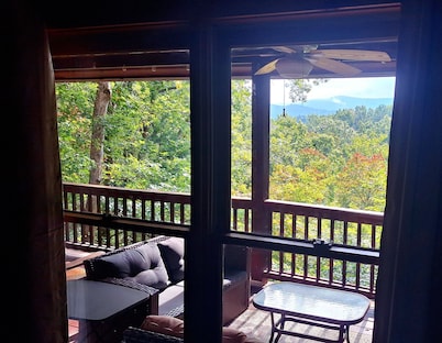 WHAT A VIEW from the HOT TUB!