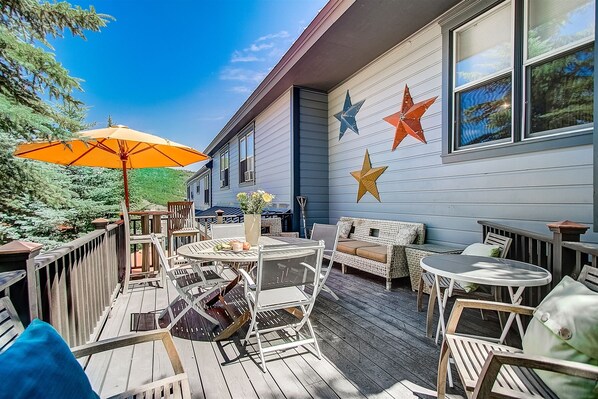 Udendørs spisemuligheder