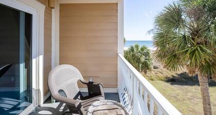 Merinäköala, oma parveke ja uima-allas