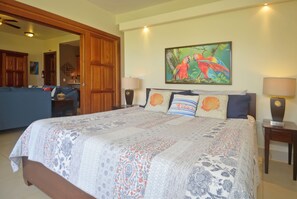 2 bedrooms, iron/ironing board, travel crib, WiFi