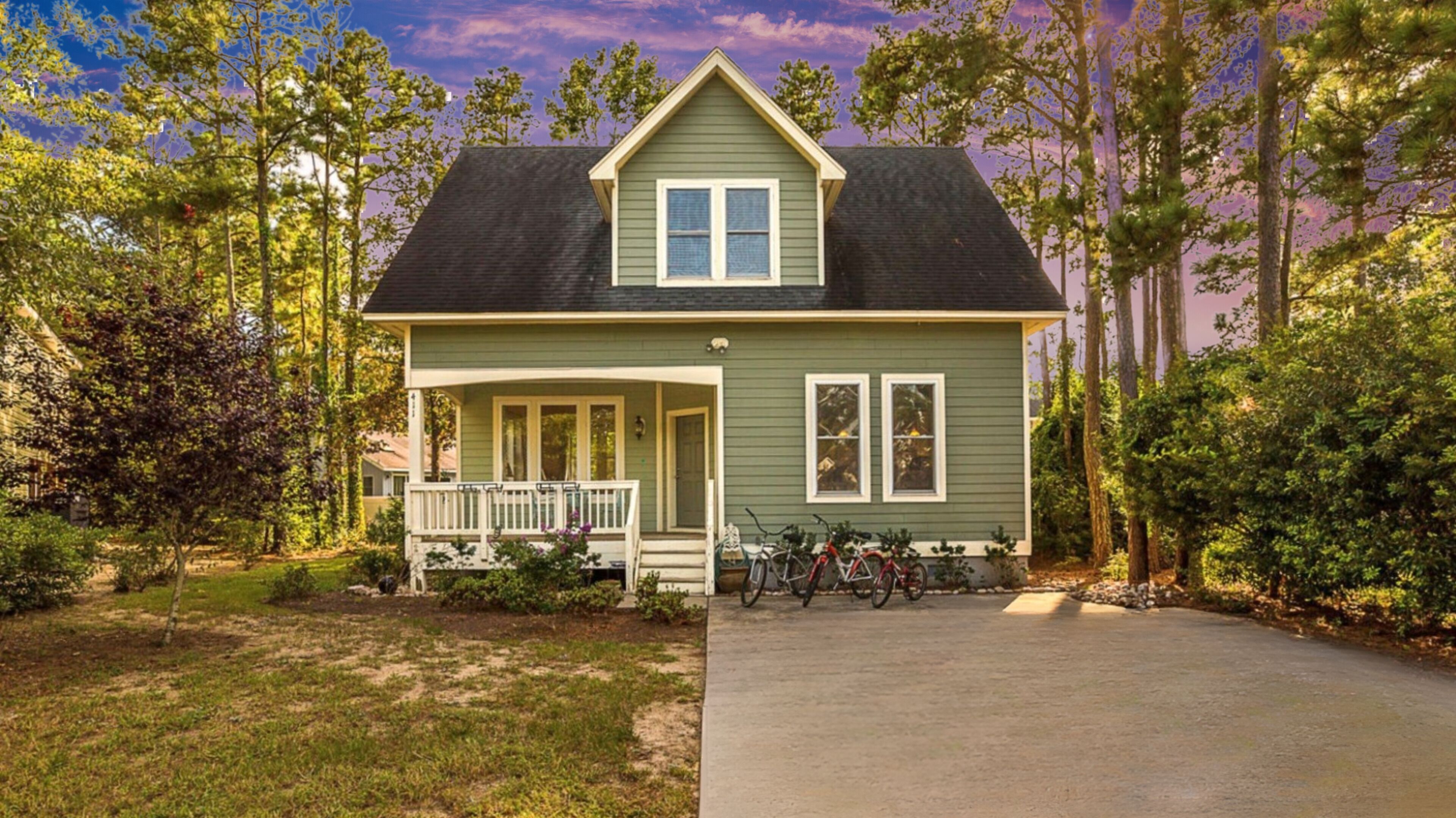 Charming Cottage~Bikes, Beach Chairs, HS Wifi, ❤️of KDH, Close to Beaches 😎🌊⛱️