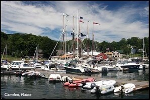 Boating options abound at Camden Harbor, from historic schooners to kayaks