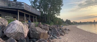 Superior Lake - Nydelig utsikt fra hjemmet i vannkanten i Marquette