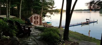 6 Miles to Downtown Hayward! Full Recreation 500 Acre Lake; Quintessential Cabin