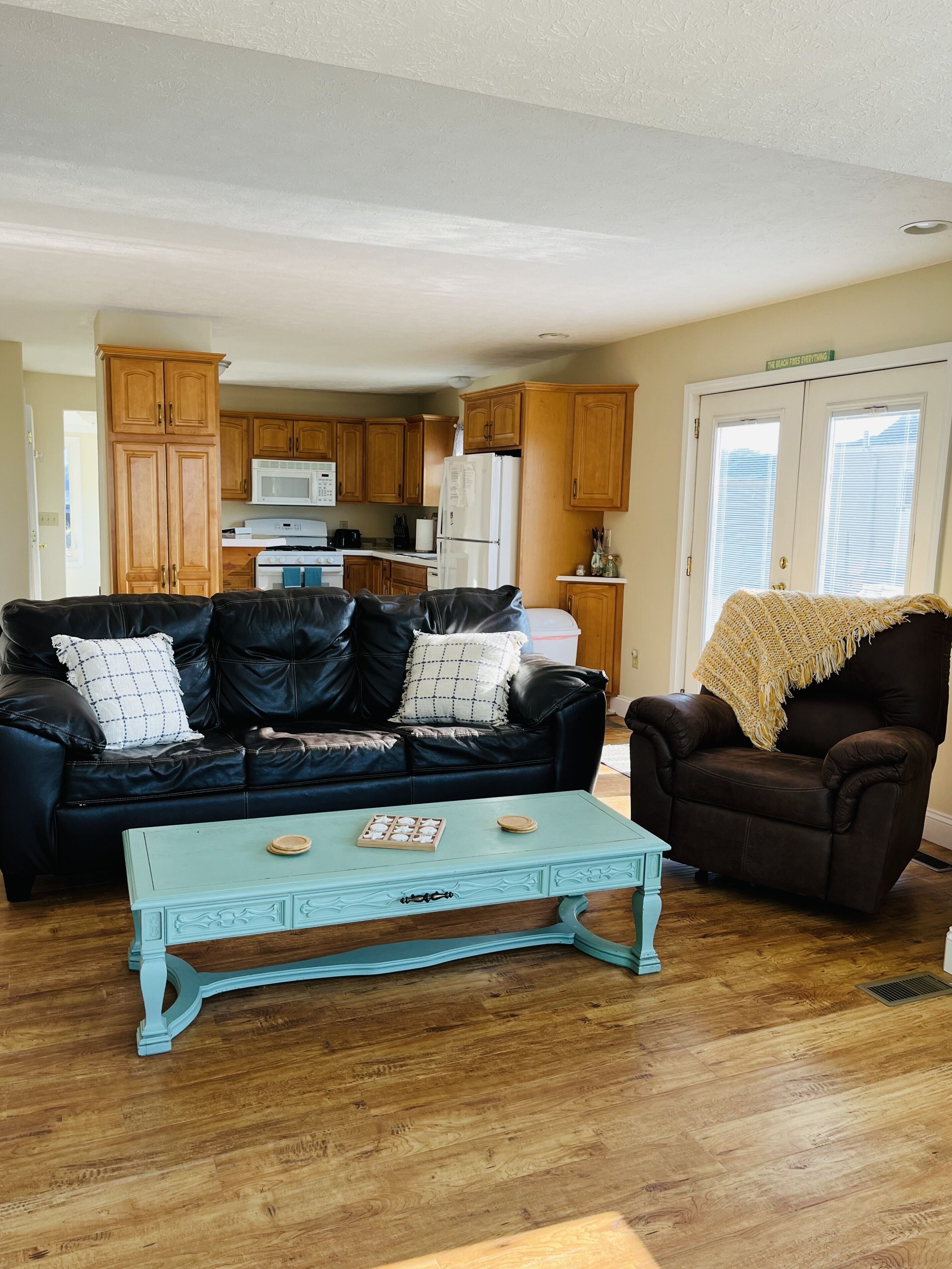 Lake front home with sandy beach!