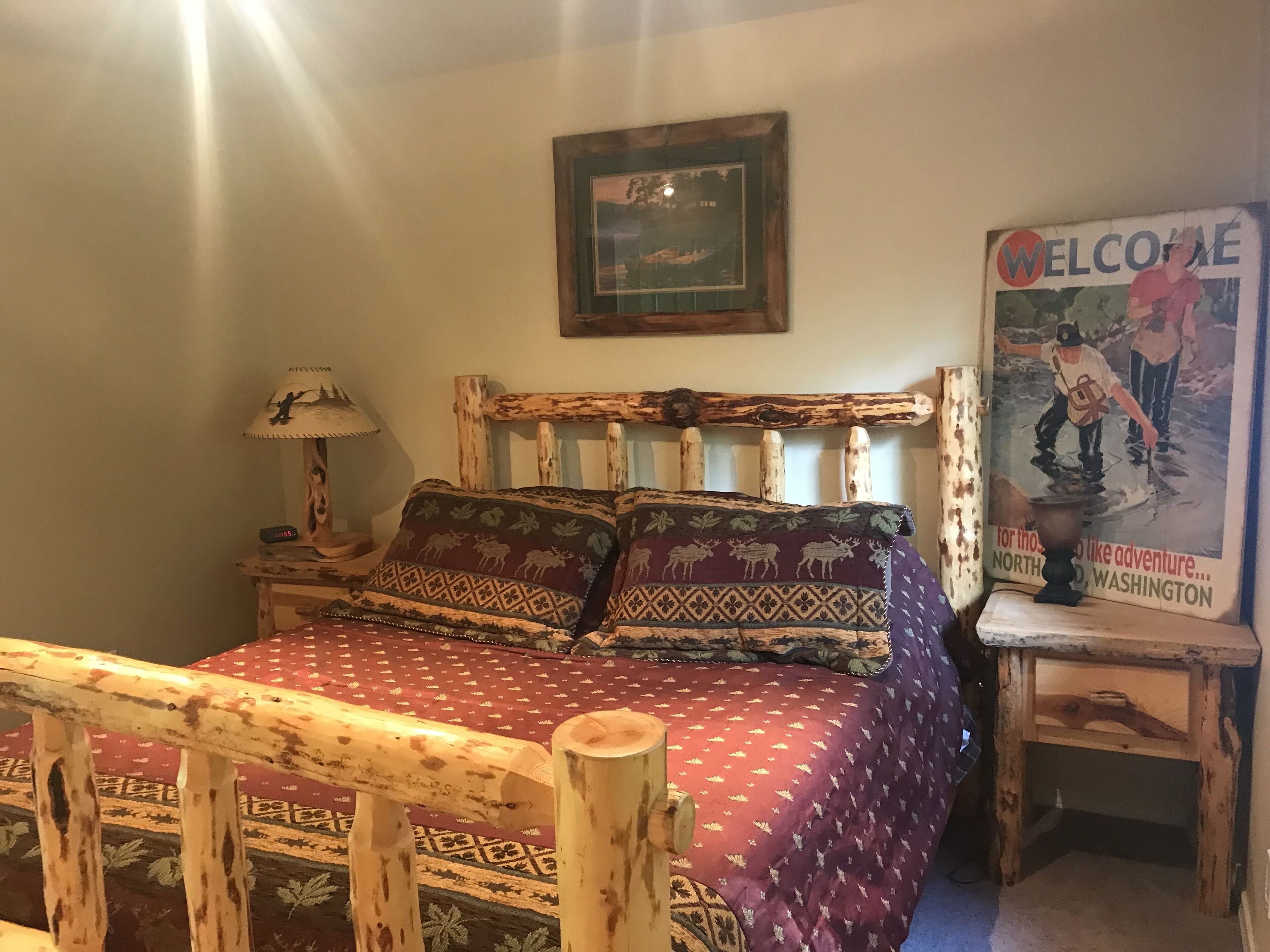 River's Edge Chalet!  Watch Eagles, Ski, Kayak, Hike, Shop!