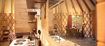 Yurt Glamping on the Quiet-side of Acadia National Park!