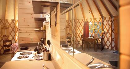 Yurt Glamping on the Quiet-side of Acadia National Park!