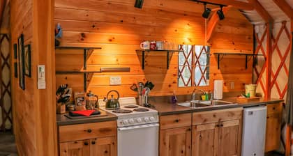 Yurt Glamping on the Quiet-side of Acadia National Park!