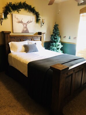 6 dormitoris, escriptori i planxa i posts de planxar